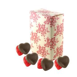 Mini Coffret Coeurs Chocolat Lait