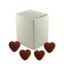 Coffret Biscuits Coeur Chocolat