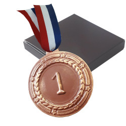 Coffret Médaille Chocolat Lait JO N°1