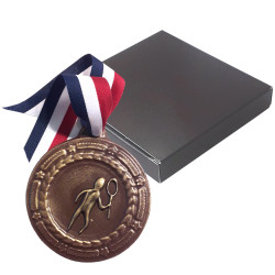 Coffret Médaille Chocolat Lait JO Tennis