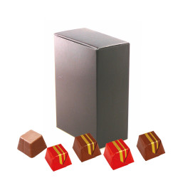 Mini Coffret Carrés Chocolat Praliné