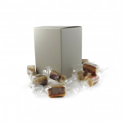 Coffret de Caramels fondants vanille chocolat