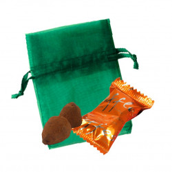 Sachet Organdi PM Truffes Chocolat Caramel